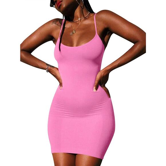 Sexy Spaghetti Strap Tank Dress - Size Small - Picture 2 of 6